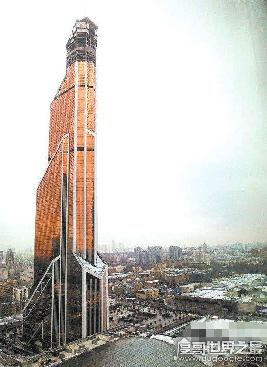 欧洲第一高楼俄罗斯联邦大厦高509米乃中国建造