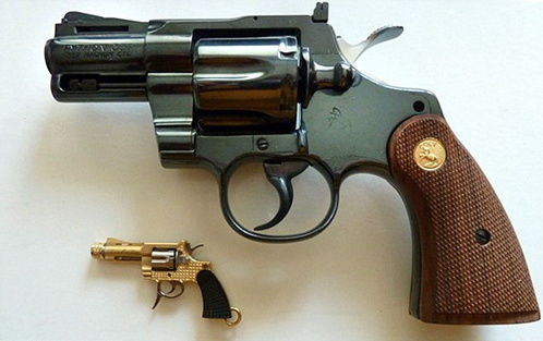 世界最小的手枪 售280万人民币