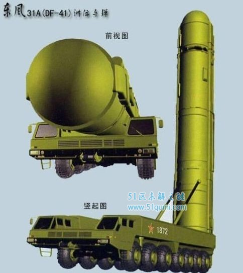 中国东风导弹-41世界第一?导弹-41为什么敢说世界第一?(图3)