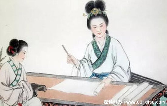 班昭的父亲是文学家,史学家班彪,哥哥班固,班超也都是文学家,反正一家