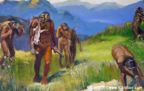 世界上第一个死亡的人，猿人(宗教说法中是亚当和夏娃)(图2)