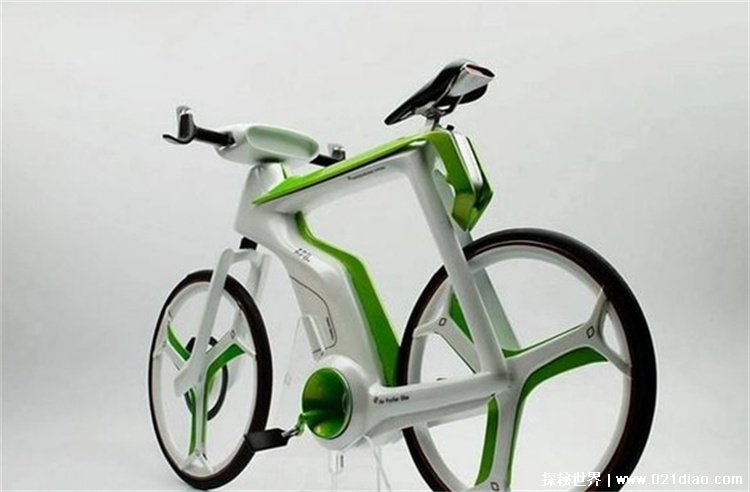 世界上最轻的自行车，空气自行车(2.4斤)