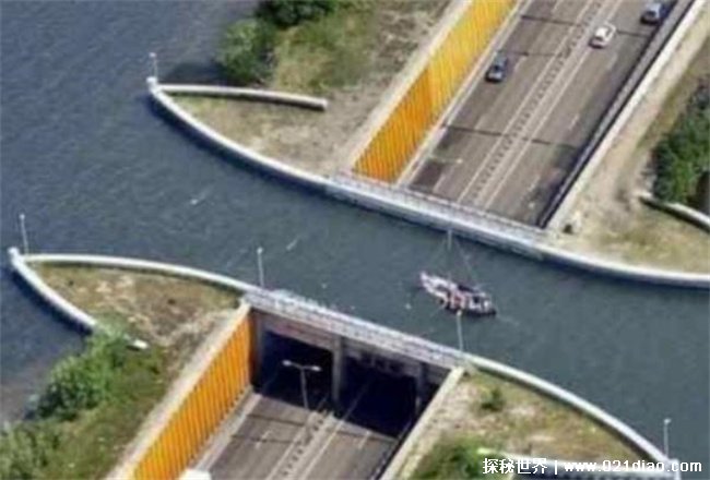 世界上最“独特”的桥，veluwemeer水道(位于荷兰)